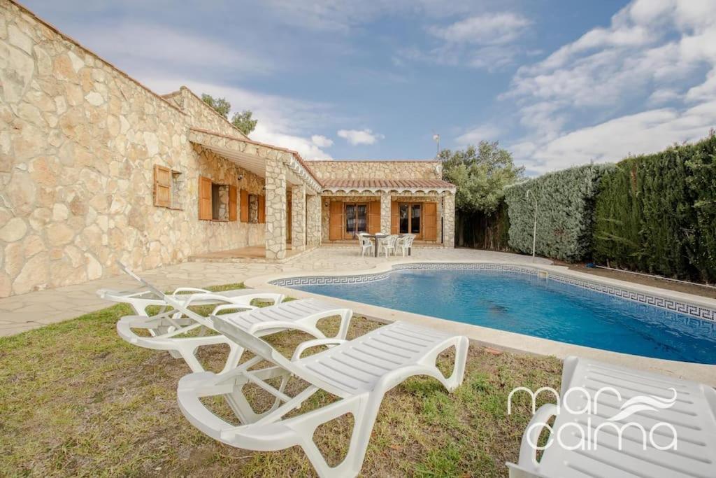 Villa La Roca By Marcalma Les Tres Cales Luaran gambar
